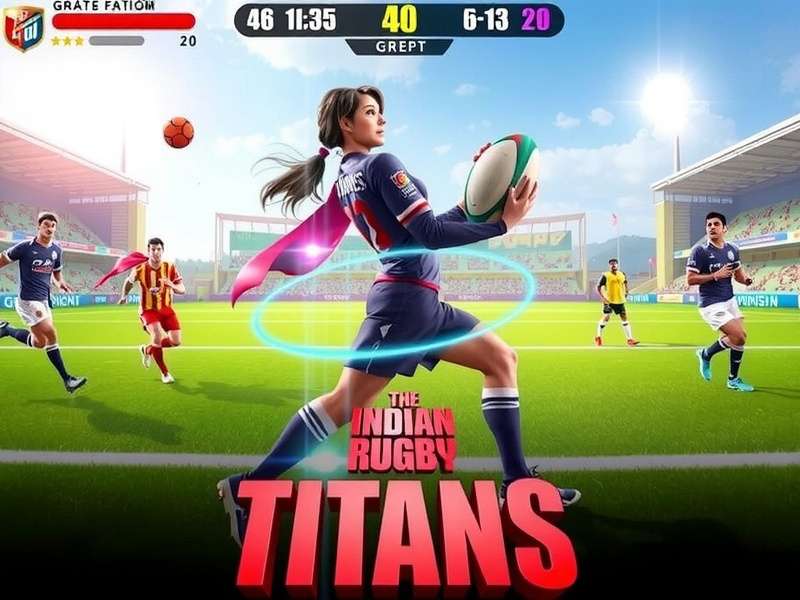 Indian Rugby Titans In-Game Action Indian Rugby Titans Gameplay